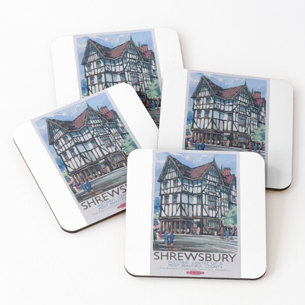 Item preview, British Railways travel poster for Shrewsbury designed and sold by Random Railways.