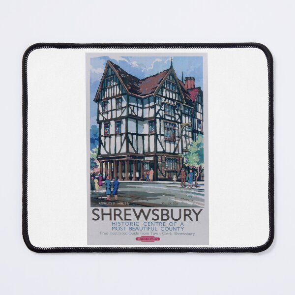 Item preview, British Railways travel poster for Shrewsbury designed and sold by Random Railways.