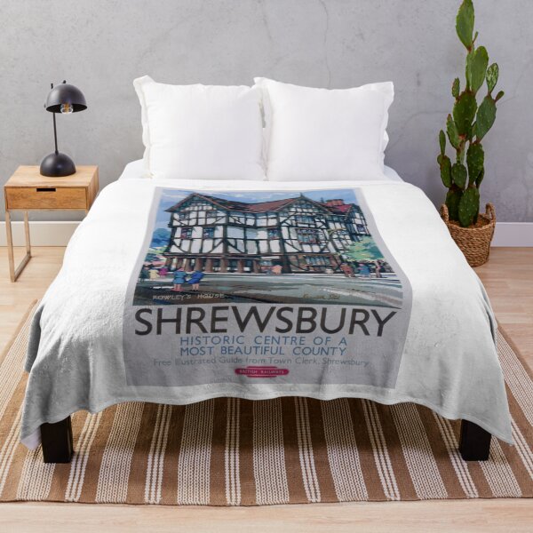 Item preview, British Railways travel poster for Shrewsbury designed and sold by Random Railways.