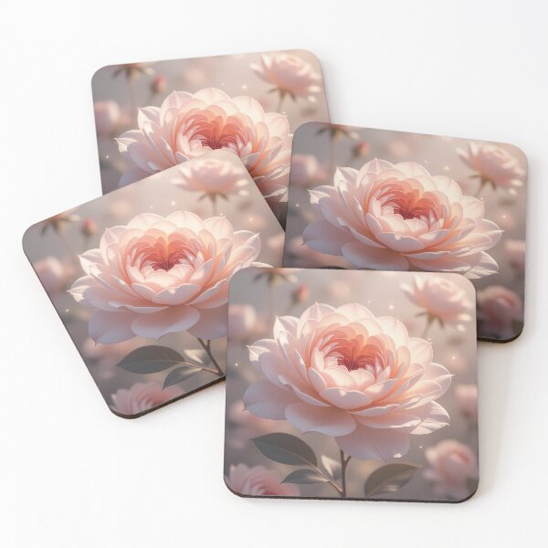 Item preview, Luminescence Pink Rose Flowers (image size 8320x12480) designed and sold by Digital-Davinci.