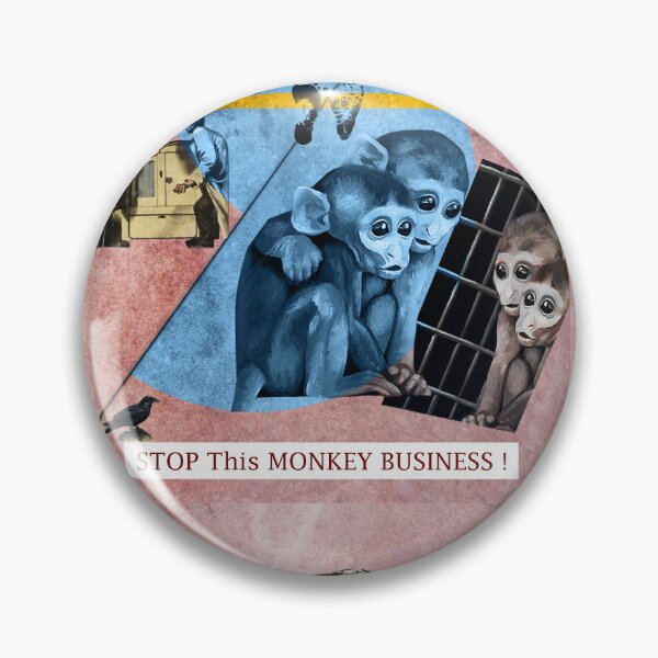Item preview, STOP THIS MONKEY BUSINESS !  designed and sold by Design4uStudio.