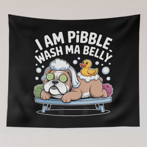 Item preview, Meme Pibble Dog Humor Cute Pitbull Funny Animal designed and sold by Olincristie.