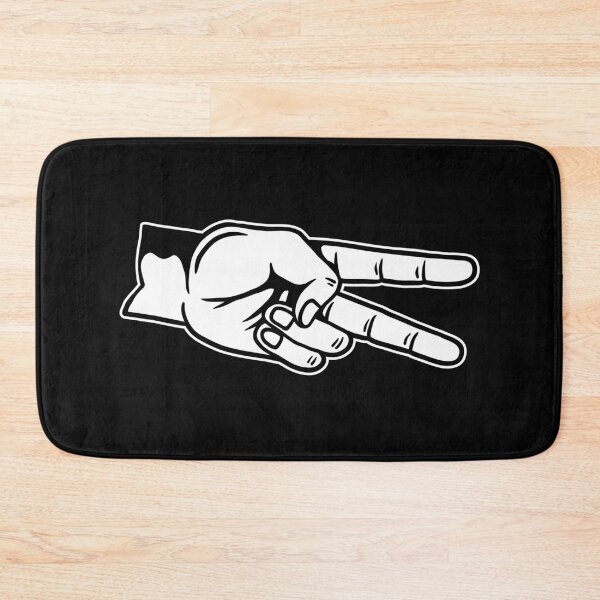 Item preview, Biker Salute — Retro Hand Sticker designed and sold by INNIT ART.