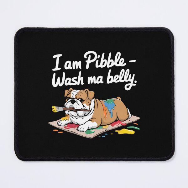 Item preview, Pibble Pitbull Animal Humor Cute Funny Meme Dog designed and sold by Olincristie.