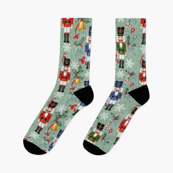 Item preview, Christmas Nutcracker Seamless Pattern | Festive Holiday Toy Soldier Design designed and sold by ralucasilvia87.