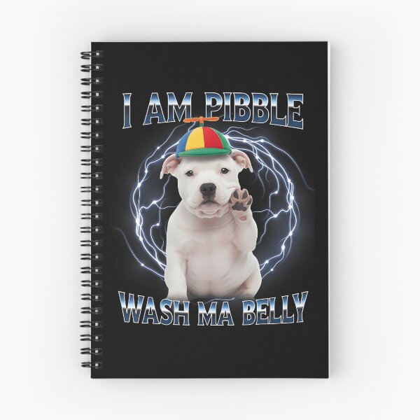 Item preview, Animal Funny Pibble Dog Cute Humor Meme Pitbull designed and sold by Olincristie.