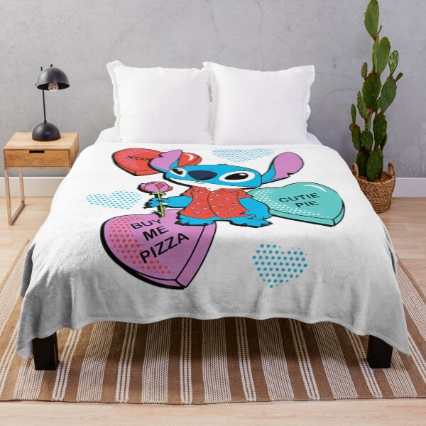 Item preview, Stitch Valentine Cutie – Cute Love Candy Heart Art designed and sold by Thomas J Cruse.