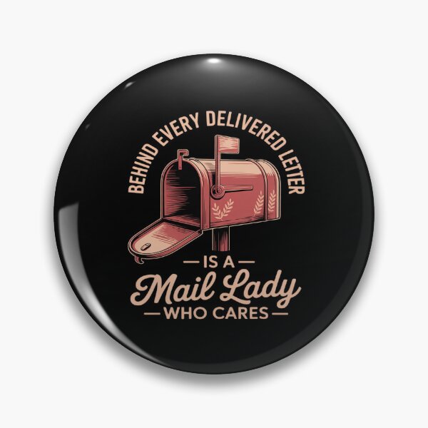 Item preview, Behind Every Delivered Letter Is A Mail Lady designed and sold by Idarmotar.