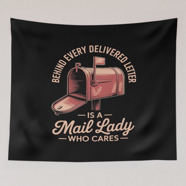 Item preview, Behind Every Delivered Letter Is A Mail Lady designed and sold by Idarmotar.