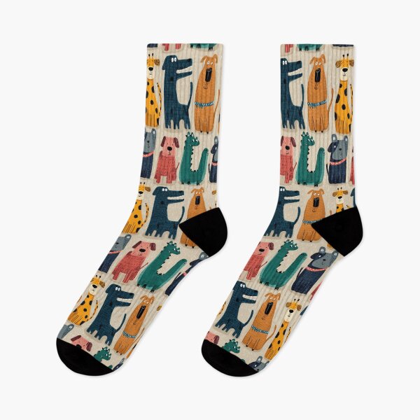 Item preview, A funky collection of colorful cartoon animal friends. designed and sold by Piotrek0001.