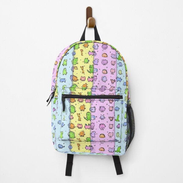 Item preview, Colorful minimal doodle animals in a cute pattern. designed and sold by Piotrek0001.