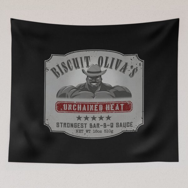 Item preview, Unchained BBQ Sauce — Retro Label designed and sold by MateusMeloLima.