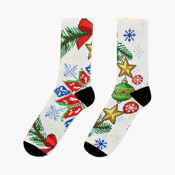 Item preview, Romanian Folk Christmas Embroidery – Colorful Cross-Stitch Holiday Pattern designed and sold by Maximilianos.