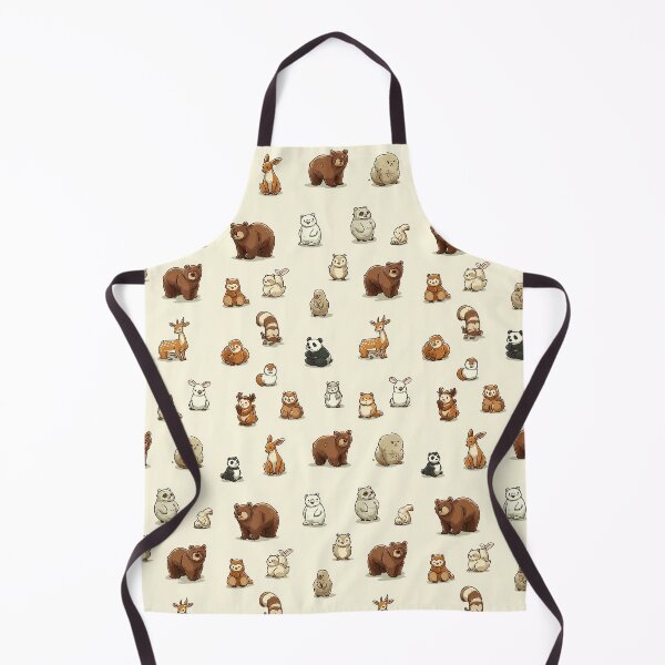 Item preview, Cute simple woodland creatures in a minimalist pattern. designed and sold by Piotrek0001.