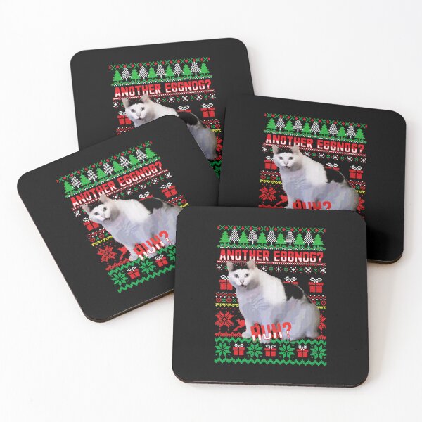 Item preview, Huh Cat Ugly Xmas Sweater  designed and sold by lawanoen.