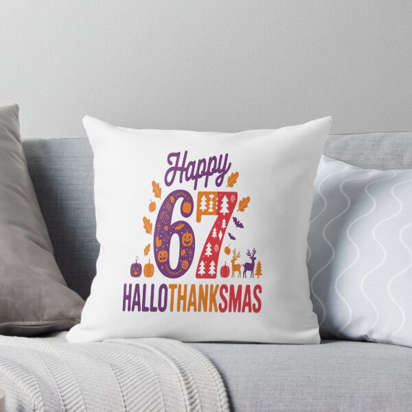 Item preview, Happy Hallothanksmas  67 Meme Halloween Thanksgiving Christma designed and sold by VladoZork.