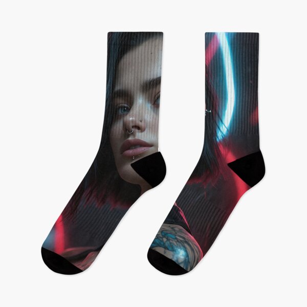 Item preview, Dark Frequency – Electric Soul Portrait designed and sold by ArtiQreate.