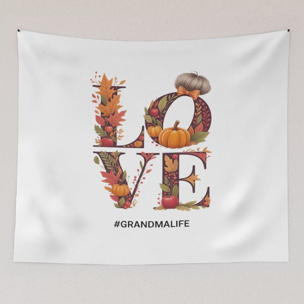 Item preview, Love Grandmalife Pumpkin Autumn Fall Halloween Thanksgiving designed and sold by VladoZork.