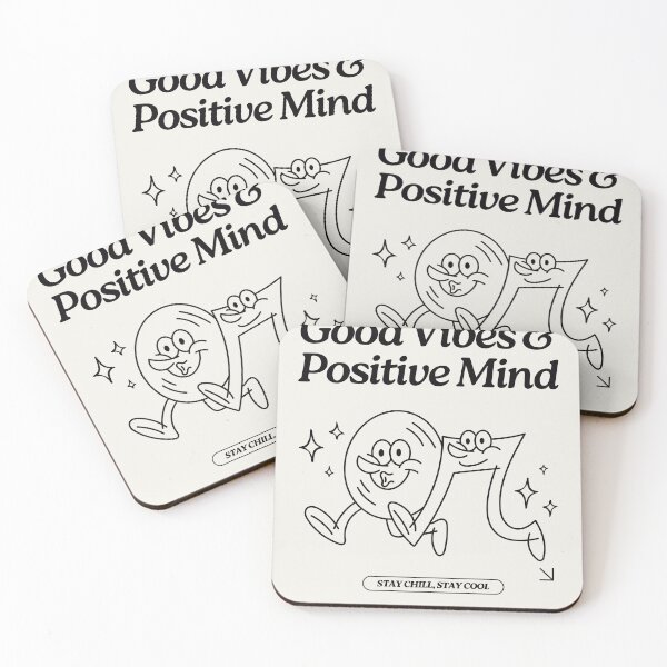 Item preview, Good Vibes & Positive Mind designed and sold by BELEAFCREATIV1.