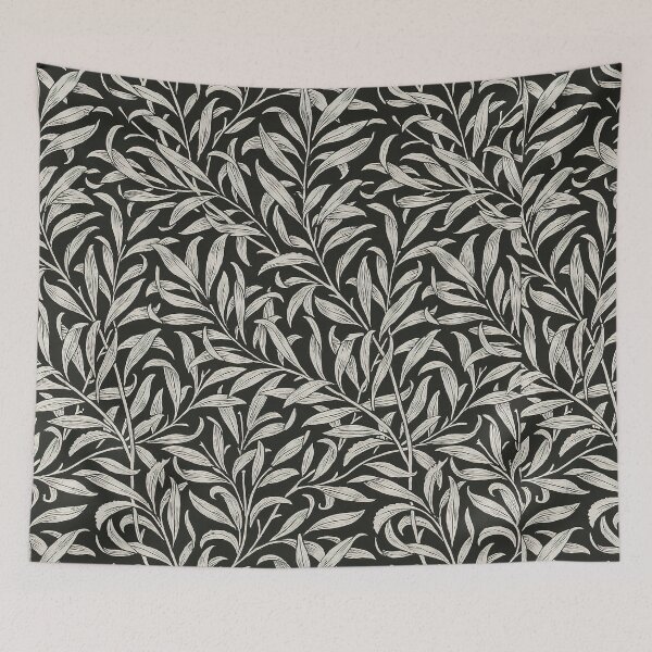 Item preview, William Morris Willow Bough Black designed and sold by maniacfitness.