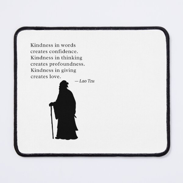 Item preview, Kindness Creates Love – Lao Tzu Quote designed and sold by HelpHaha.