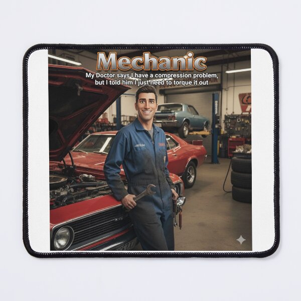 Item preview, Mechanic as an Occupation designed and sold by BlingandGifts.