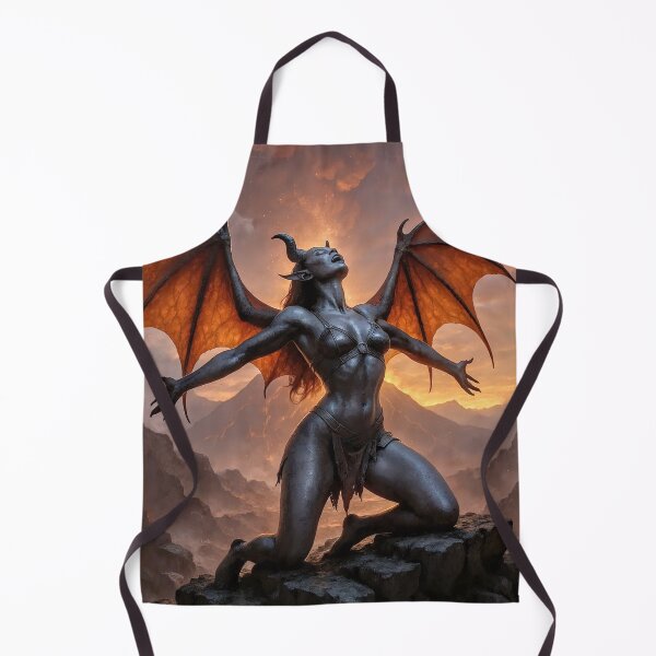 Item preview, Succubus volcano pumpkin orange   designed and sold by CathryneDelamort.