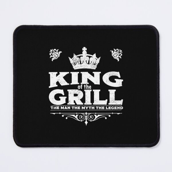 Item preview, King Of The Grill — The Man The Myth The Legend designed and sold by MateusMeloLima.