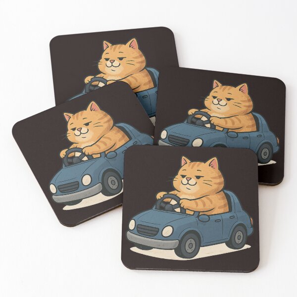 Item preview, Cat Road Trip Driver designed and sold by Tadeusz1.