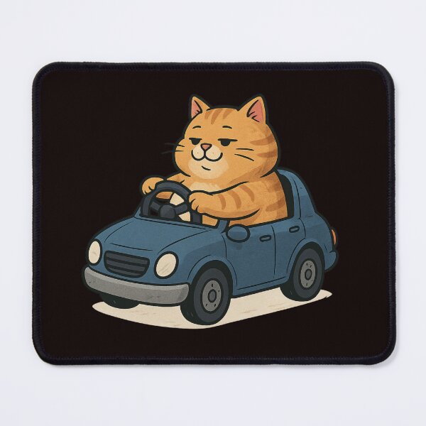 Item preview, Cat Road Trip Driver designed and sold by Tadeusz1.