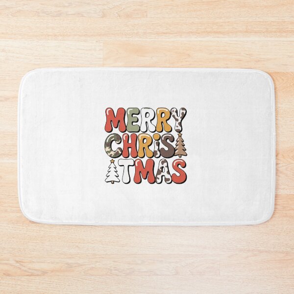 Item preview, Merry Christmas Tree Western Cowhide Xmas Cowboy Farm Lover designed and sold by VladoZork.
