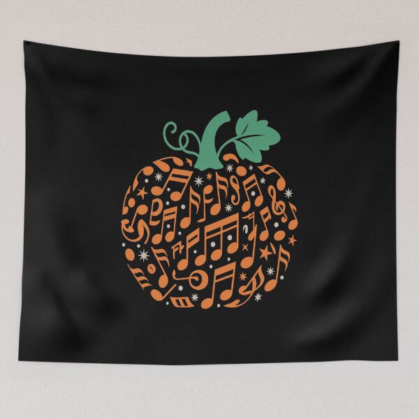 Item preview, Music Notes Pumpkin Fall Music Teacher Autumn  designed and sold by VladoZork.