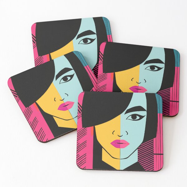 Item preview, Woman's Abstract Face designed and sold by CharlottePlaceArt.