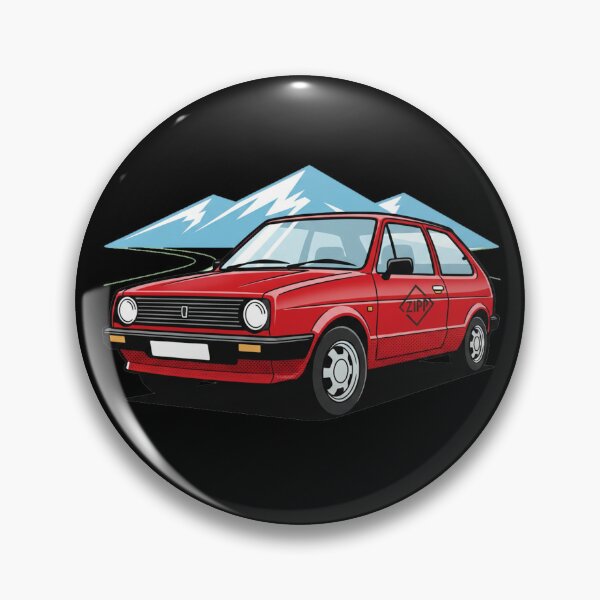 Item preview, ZIPP Classic Red Hatchback: Mountain Road Trip Car Art Tee designed and sold by nhstaruna.