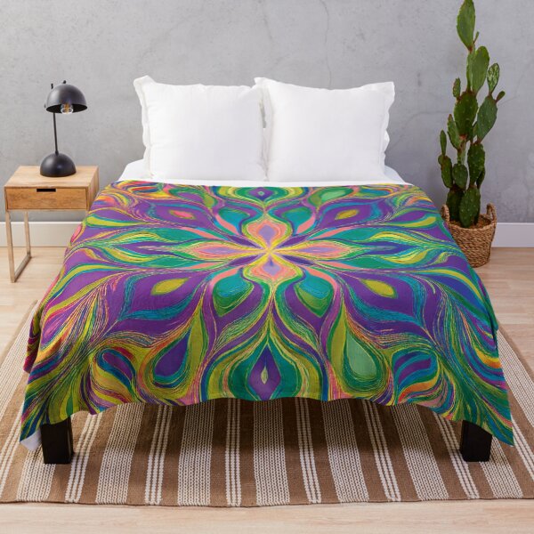 Item preview, Abstract Color Burst, Mandala designed and sold by CharlottePlaceArt.
