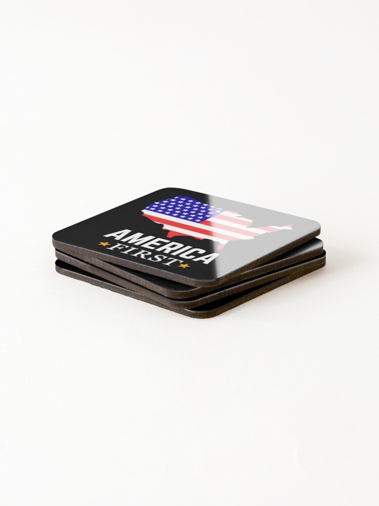 Thumbnail 4 of 5, Coasters (Set of 4), America First designed and sold by infinityguy916.