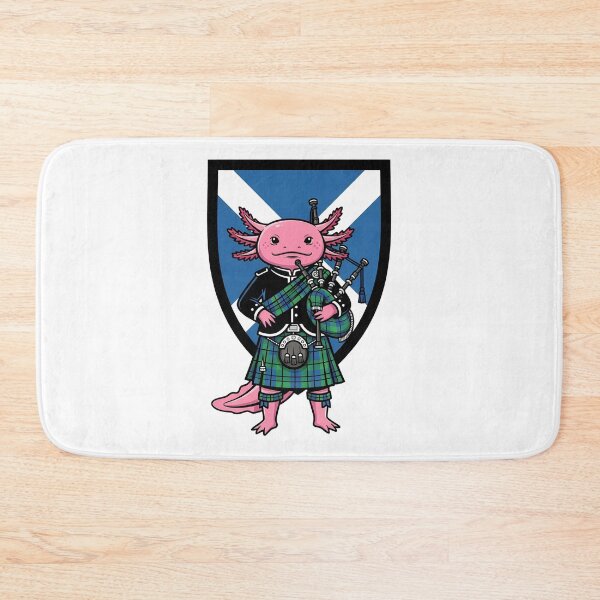 Item preview, Scottish Axolotl Bagpiper Kilt Scotland designed and sold by k3rstman1.