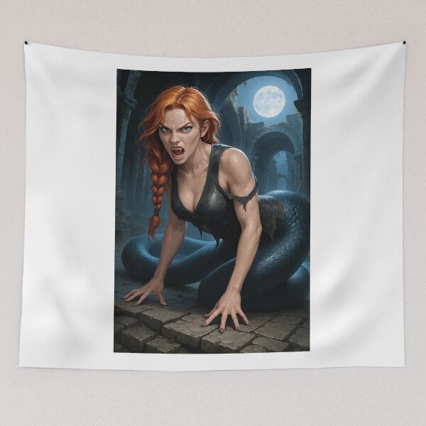 Item preview, Serpent Rowan Fletcher cursed creatures   designed and sold by CathryneDelamort.
