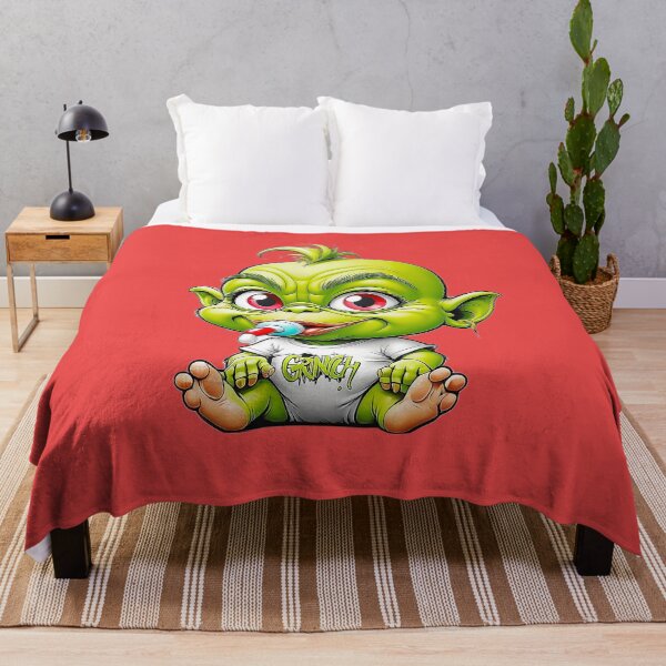 Item preview, Cute Baby Grinch – Funny Urban Christmas Character Design designed and sold by JaaGo PopLab.