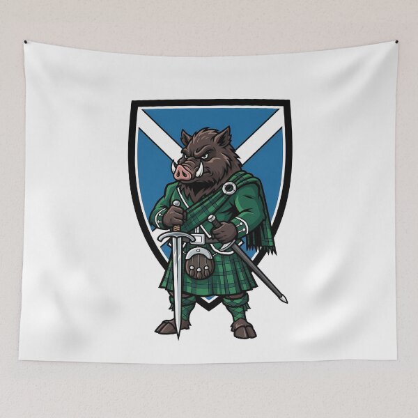 Item preview, Scottish Boar Warrior Kilt Claymore designed and sold by k3rstman1.
