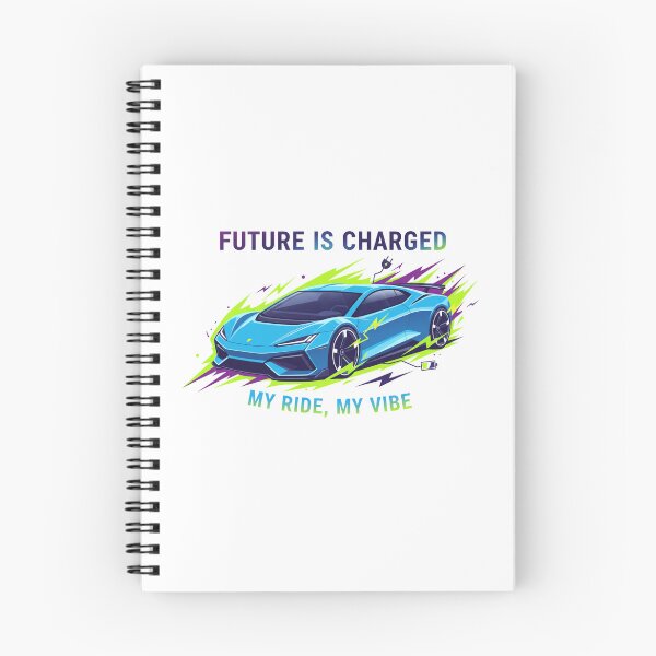 Item preview, Electric Drive Vibes: Future Is Charged Modern EV Car Art designed and sold by nhstaruna.