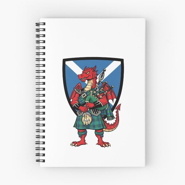 Item preview, Scottish Dragon Bagpiper Kilt Tartan designed and sold by k3rstman1.