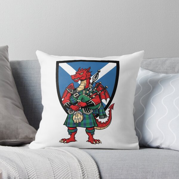 Item preview, Scottish Dragon Bagpiper Kilt Tartan designed and sold by k3rstman1.