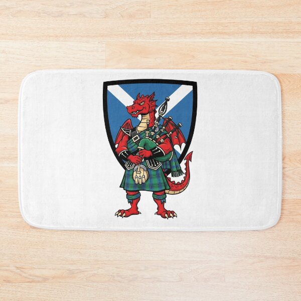 Item preview, Scottish Dragon Bagpiper Kilt Tartan designed and sold by k3rstman1.