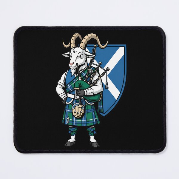 Item preview, Scottish Goat Bagpiper Kilt Flag designed and sold by k3rstman1.