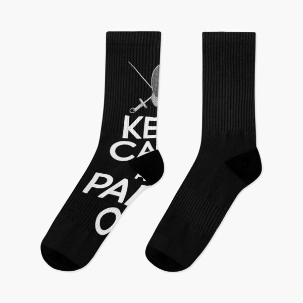 Item preview, Keep Calm and Go On Fencing designed and sold by RayArmstrong.