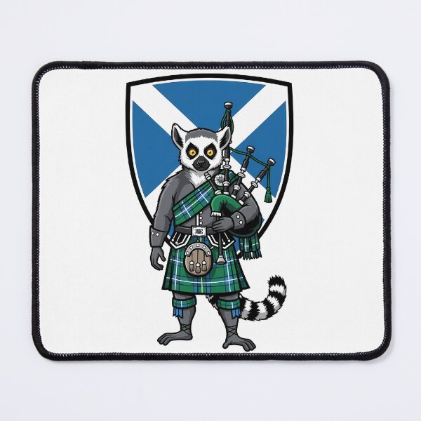 Item preview, Scottish Lemur Bagpipes Kilt Tartan designed and sold by k3rstman1.