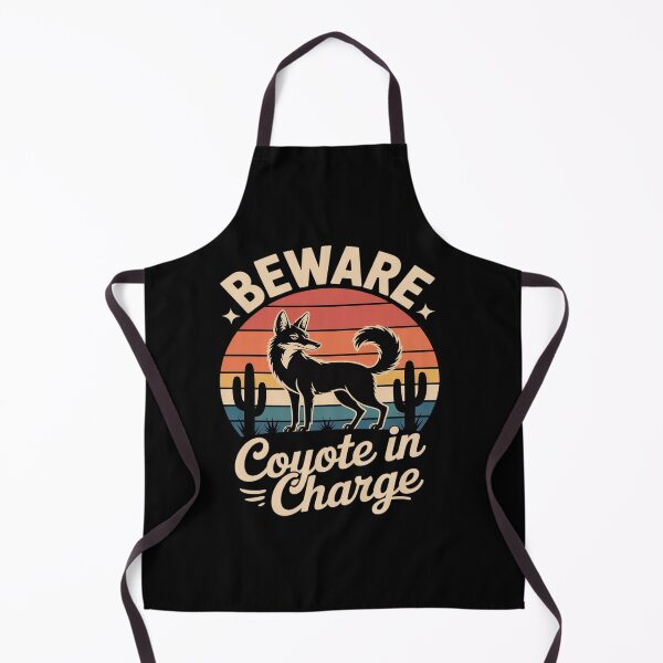 Item preview, Beware Coyote in charge Prairie Wolf Coyote designed and sold by petrichorsworld.