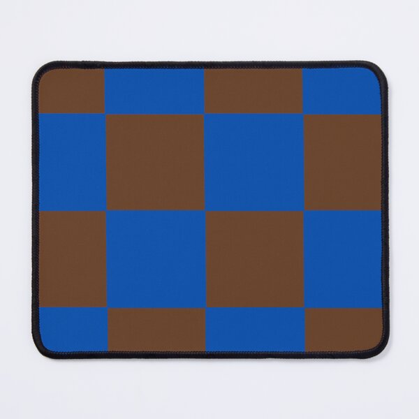 Item preview, Large Brown and Cobalt Blue Checker Pattern – Bold Modern Design designed and sold by Cultradesign.