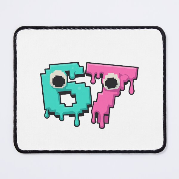 Item preview, Brainrot 67 Drippy Pixels designed and sold by ModdiesColors.